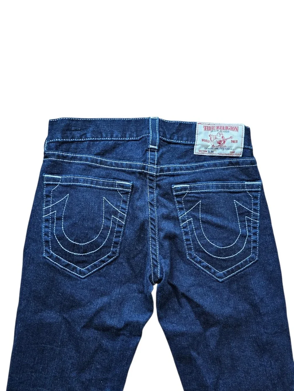 True Religion Slim Naturaline Body Rinse Stretch Slim Fit Denim Jeans Men 31